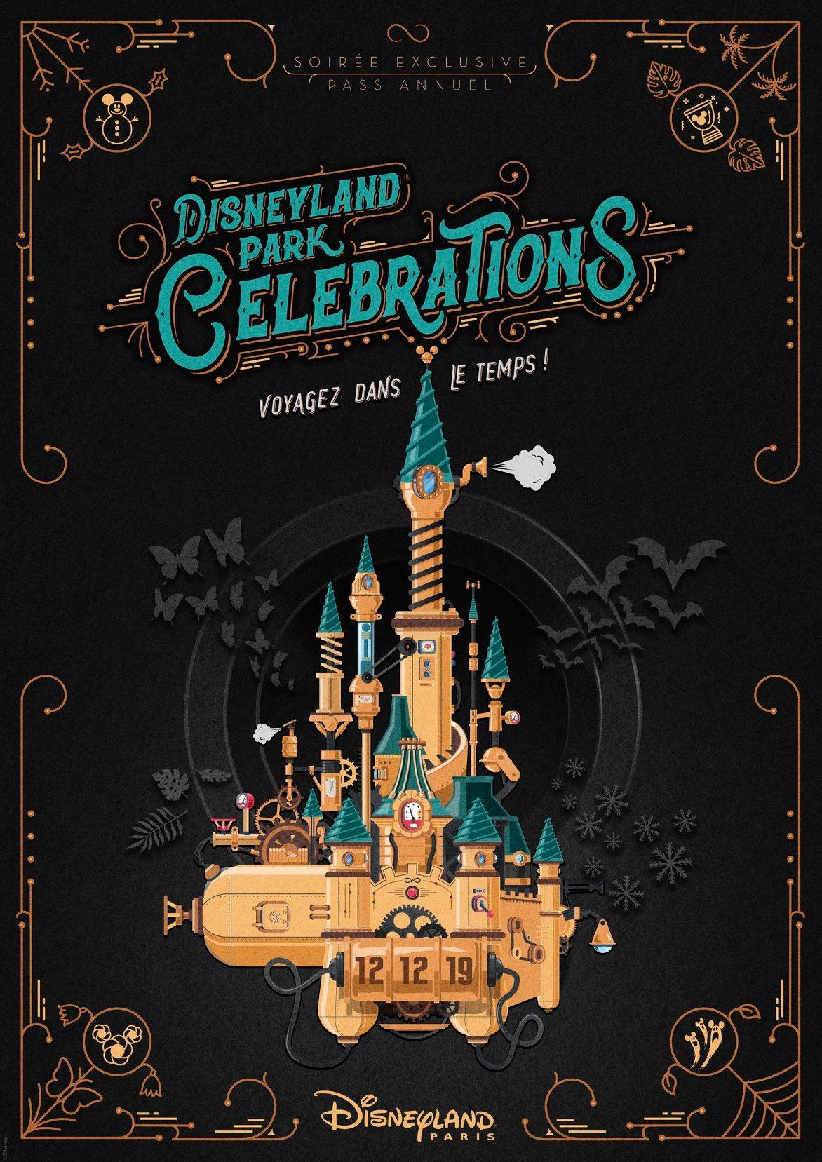 Disneyland Park Celebrations Affiche