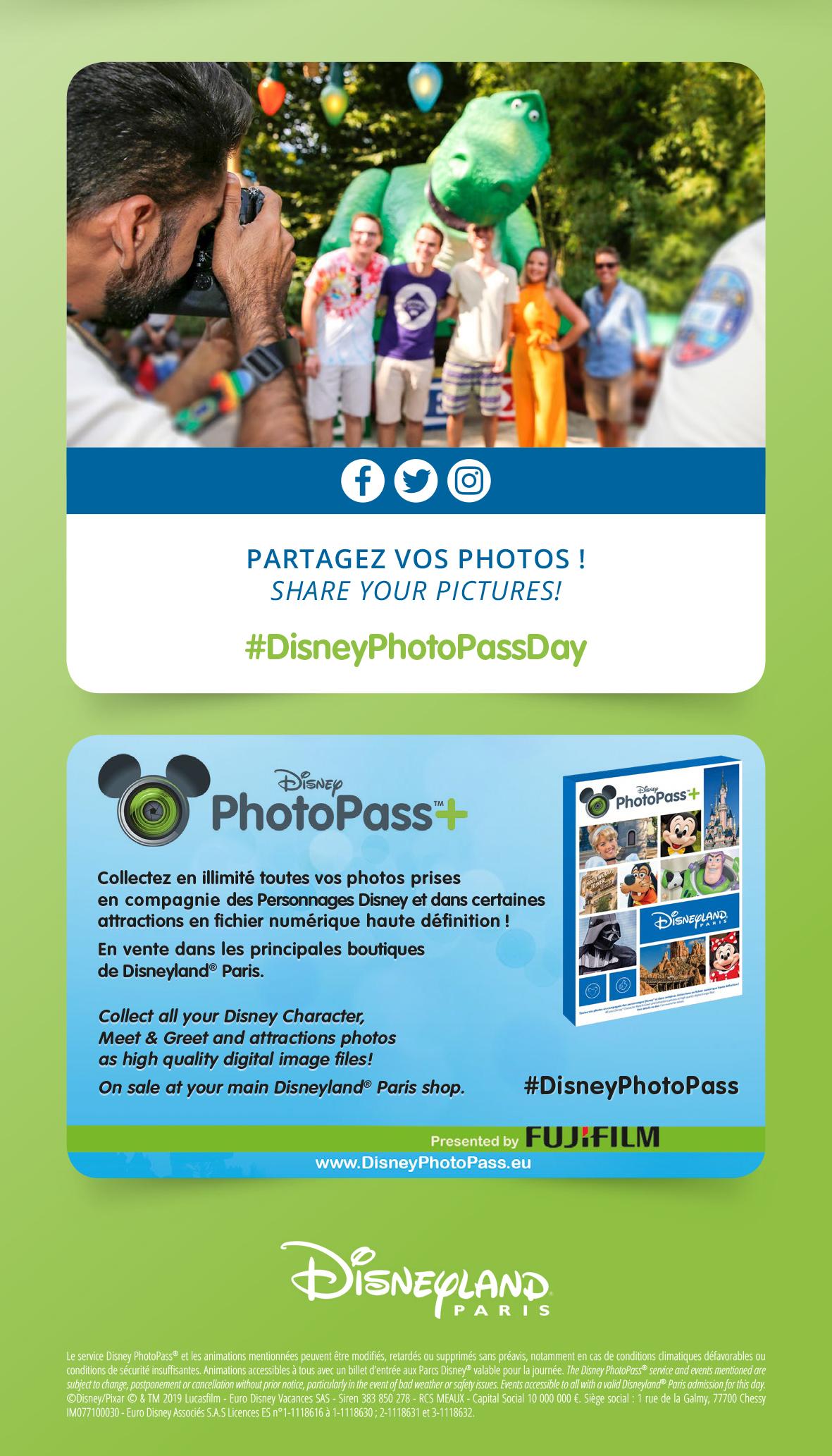 Programme Disneyland Paris PhotoPass Day 2019 04